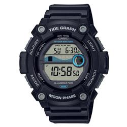 Picture of Casio WS-1300H-1A Youth Digital Moon Data Tide Graph 100M Mens Watch&#44; Blue