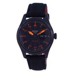 SRPH33K1 5 Sports Flieger Nylon Black Dial Automatic 100M Mens Watch, White -  Seiko
