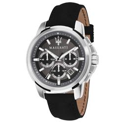 Successo Chronograph Quartz Gray Dial Men Watch for Adult - Black -  Curiosidad, CU3288444