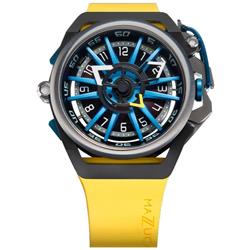 Rim Sport Reversible Chronograph Twin Multi Color Dial Automatic Men Watch for Adult - Blue -  Roca, RO3440658