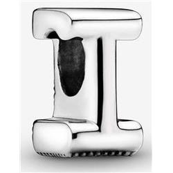 Picture of Pandora 797463 Letter I Alphabet Sterling Silver Charm for Women&#44; Blue - Adult