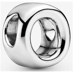 Picture of Pandora 797469 Letter O Alphabet Sterling Silver Charm for Women&#44; Black - Adult