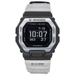 GBX-100TT-8 G-Shock Move G-Lide Mobile Link Digital Gray Resin Strap Quartz 200M Mens Watch, Black - Adult -  Casio