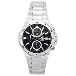 EFV-640D-1A Edifice Classic Standard Chronograph Analog Black Dial Quartz 100M Mens Watch, Black - Adult -  Casio