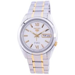 SNKL57K1 5 Automatic White Dial Mens Watch, Blue - Adult -  Seiko