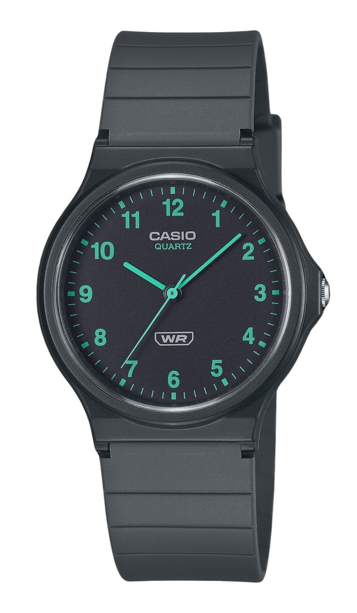 MQ-24B-8B 34.90 x 7.80 mm Pop Analog Bio Based Resin Strap Black Dial Quartz Unisex Watch -  Casio