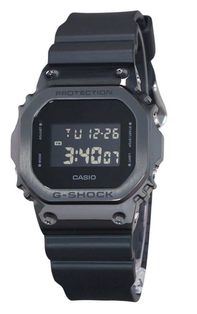 Picture of Casio GM-5600UB-1 43.20 x 12.90 mm G-Shock Digital Metal Bezel Resin Strap Quartz 200 m Mens Watch