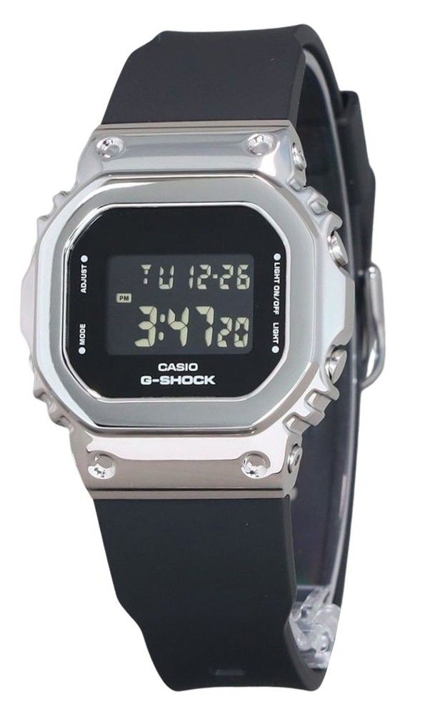 Picture of Casio GM-5600U-1 43.20 x 12.90 mm G-Shock Digital Metal Bezel Resin Strap Quartz 200 m Mens Watch