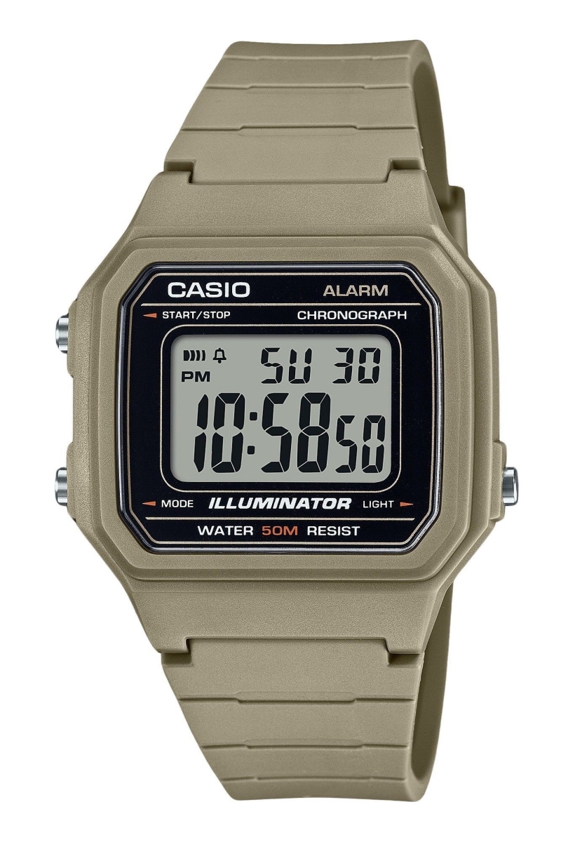 Picture of Casio W-217H-5AV 41.20 x 10.5 mm Youth Digital Resin Strap Quartz Mens Watch