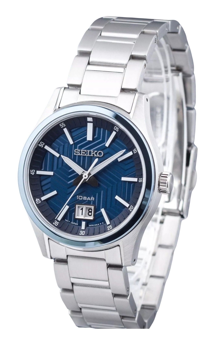 SUR559P1 39.5 x 9.80 mm Sports Stainless Steel Blue Dial Quartz 100 m Mens Watch -  Seiko
