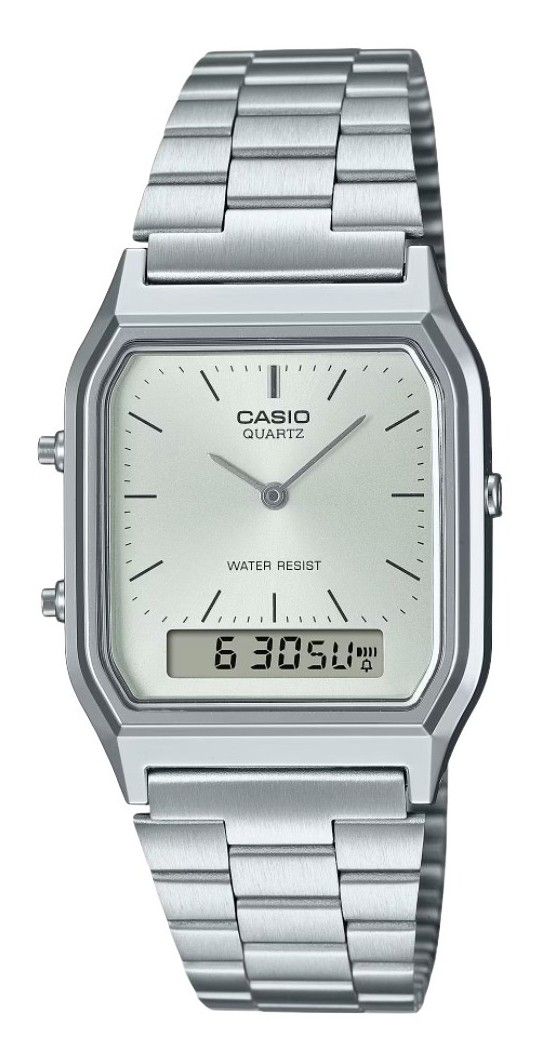 AQ-230A-7A Unisex Vintage Analog Digital Quartz Watch