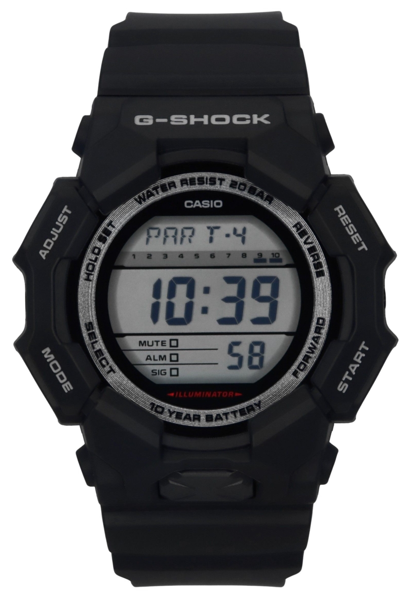 GD-010-1 Mens G-Shock Digital Bio-Based Black Resin Strap Black Dial Quartz 200M Watch