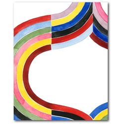 WEB-AC552-30x40 30 x 40 in. Contemporary stripes II Gallery-Wrapped Canvas Wall Art