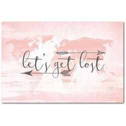 18 x 26 in. Lets get Lost Gallery-Wrapped Canvas Wall Art