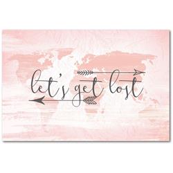 24 x 36 in. Lets get Lost Gallery-Wrapped Canvas Wall Art