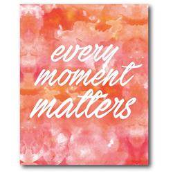 16 x 20 in. Every Moment Gallery-Wrapped Canvas Wall Art