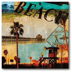 30 x 30 in. Beach Life Gallery-Wrapped Canvas Wall Art