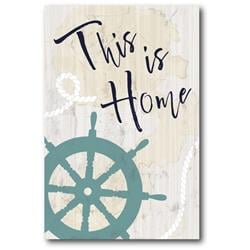 12 x 18 in. This is Home Gallery-Wrapped Canvas Wall Art