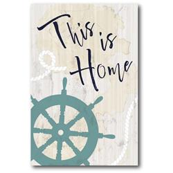 24 x 36 in. This is Home Gallery-Wrapped Canvas Wall Art