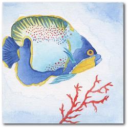 24 x 24 in. Galapagos Fish I Gallery-Wrapped Canvas Wall Art