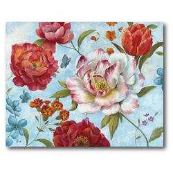 16 x 20 in. Country Blooms Gallery-Wrapped Canvas Wall Art