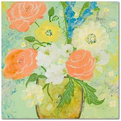 16 x 16 in. Spring Time Vase Gallery-Wrapped Canvas Wall Art