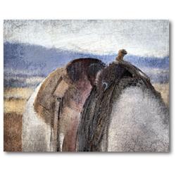20 x 24 in. In the Saddle Gallery-Wrapped Canvas Wall Art