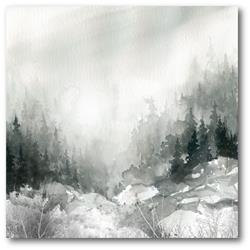 30 x 30 in. Dusk on the Mountain Gallery-Wrapped Canvas Wall Art