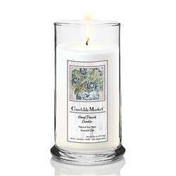18 oz Feeling Blue II Status Candle Glass, Clear