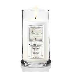 18 oz Bath I Status Candle Glass, Clear