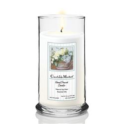 18 oz Fresh Cut Status Candle Glass, Clear