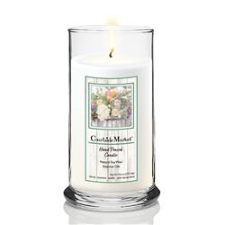 18 oz Table Bouquet I Status Candle Glass, Clear