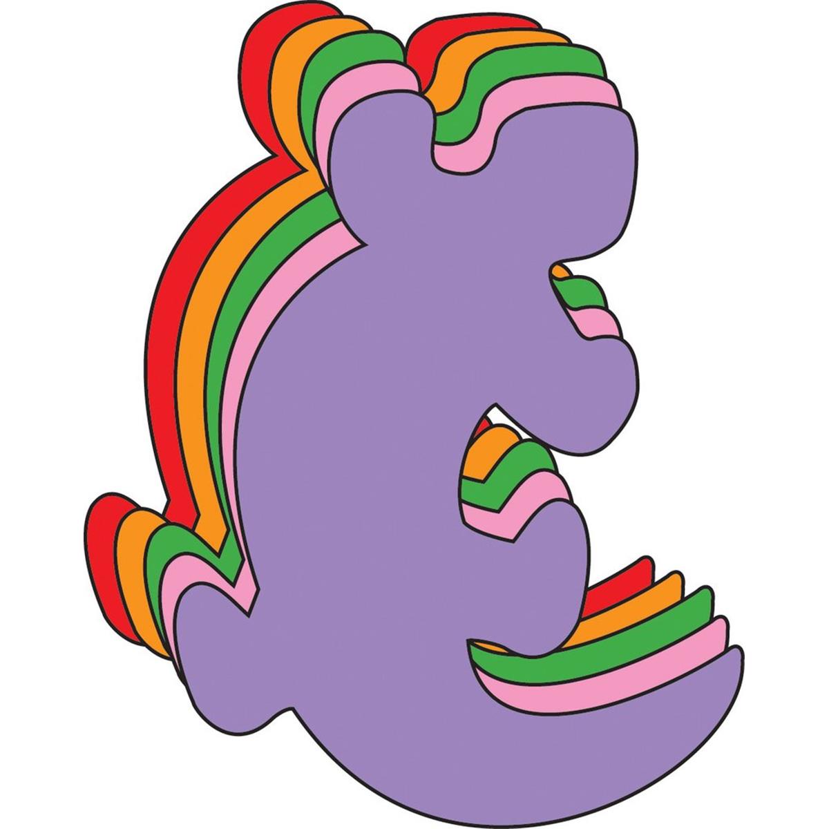 SE-0594 4.5 x 4 in. Small Assorted Creative Cut-Out, Gecko - 31 Sheets per Pack
