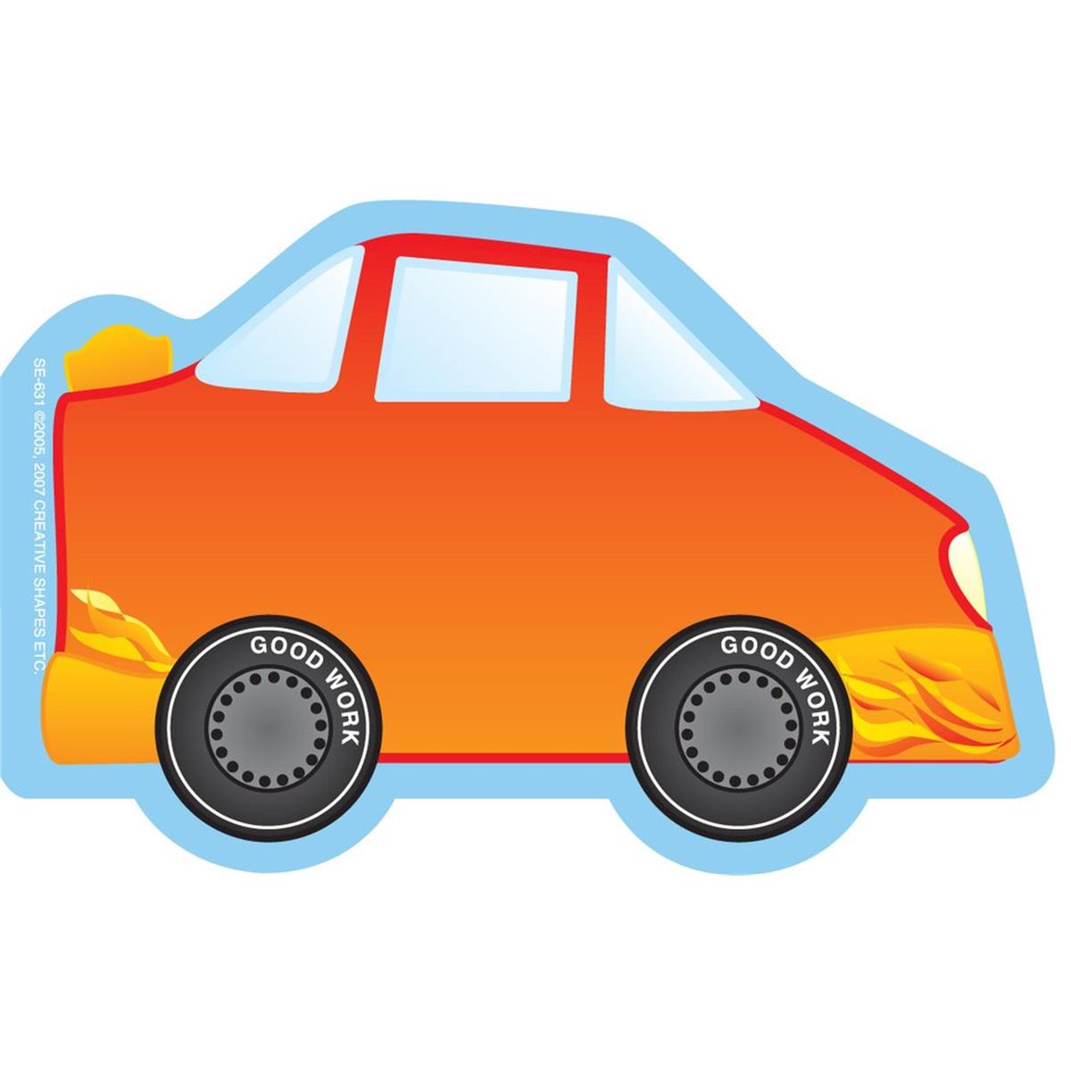 SE-0631 4.5 x 4 in. Mini Notepad, Race Car - 35 Sheets per Pack