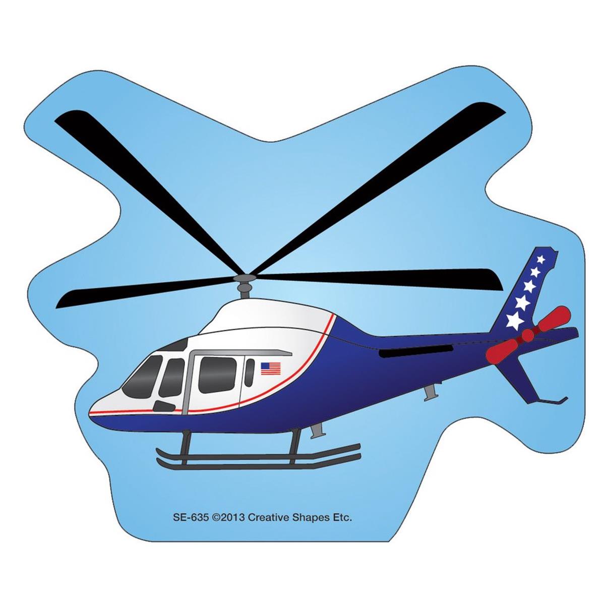 SE-0634 4.5 x 4 in. Mini Notepad, Helicopter - 35 Sheets per Pack