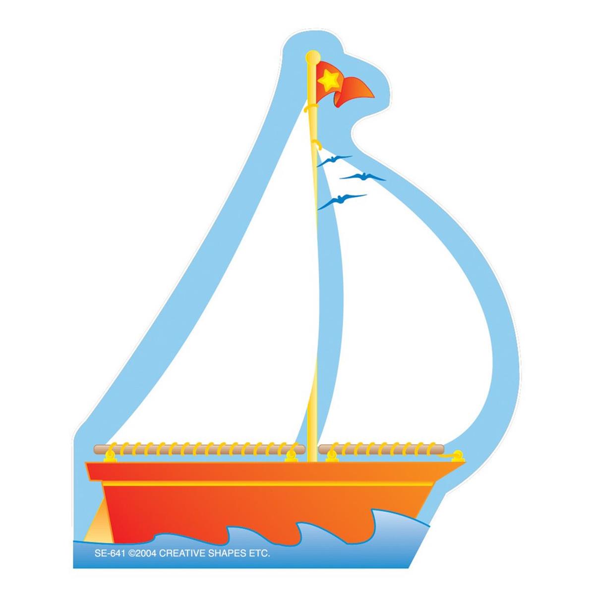 SE-0641 4.5 x 4 in. Mini Notepad, Sailboat - 35 Sheets per Pack