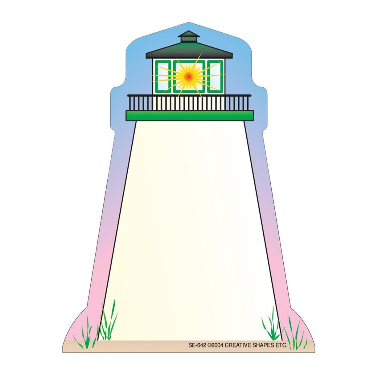 SE-0642 4.5 x 4 in. Mini Notepad, Lighthouse - 35 Sheets per Pack