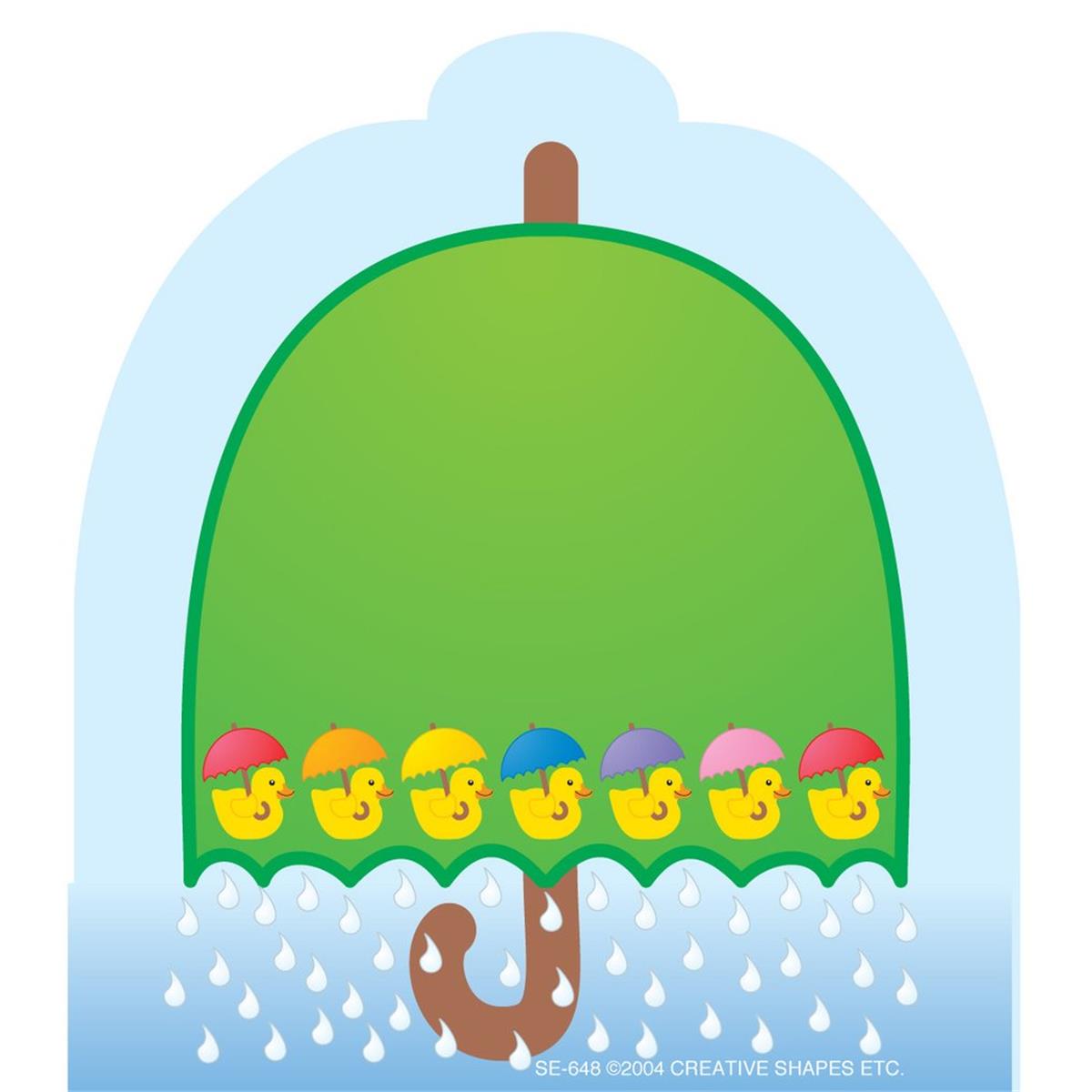 SE-0648 4.5 x 4 in. Mini Notepad, Umbrella & Rain - 35 Sheets per Pack