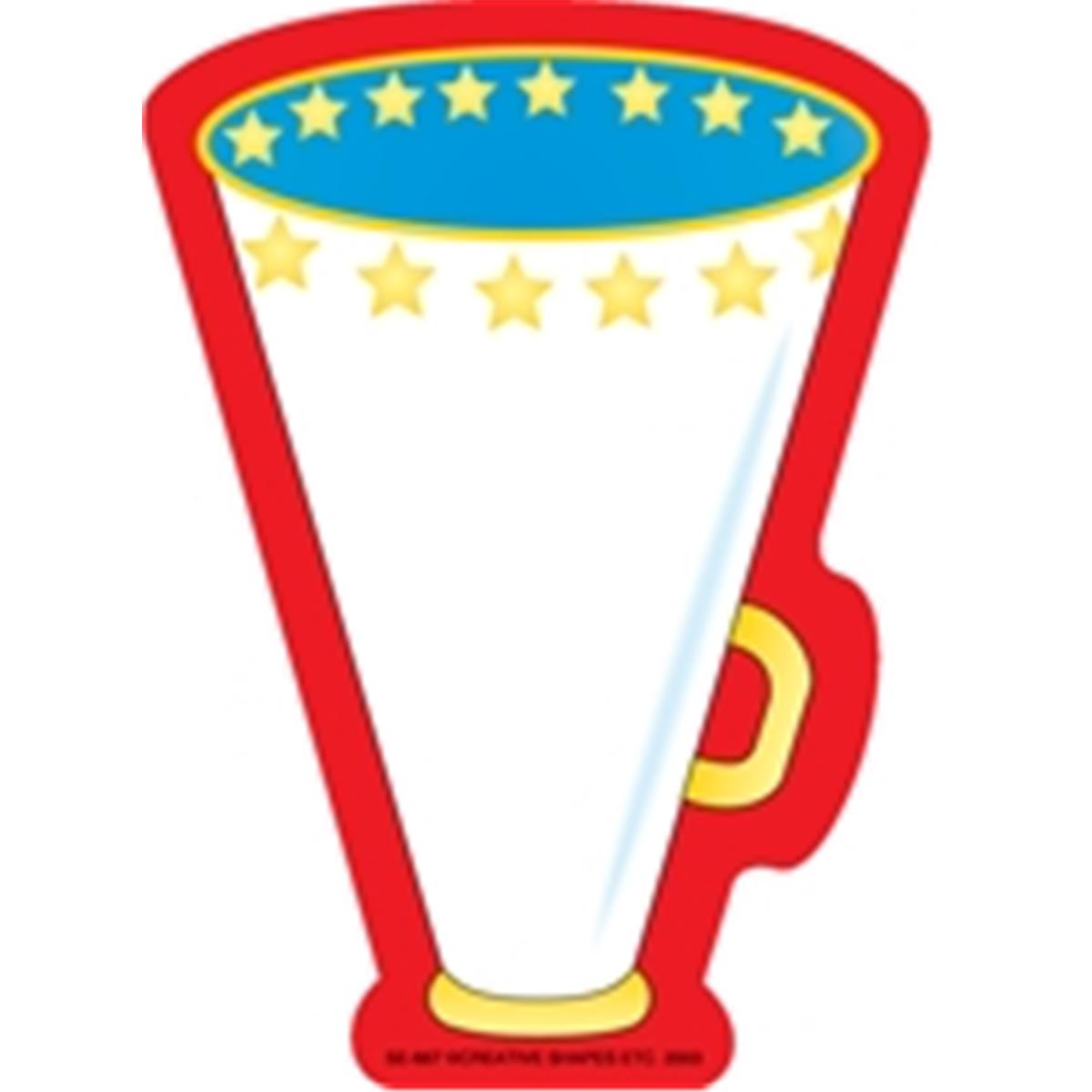 SE-0667 4.5 x 4 in. Mini Notepad, Megaphone - 35 Sheets per Pack