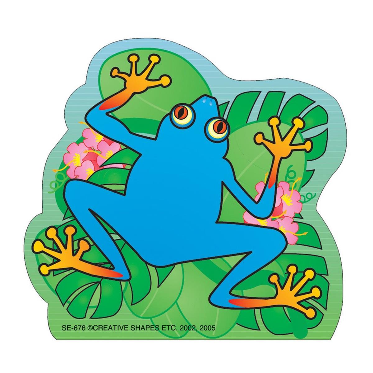 SE-0676 4.5 x 4 in. Mini Notepad, Tree Frog - 35 Sheets per Pack