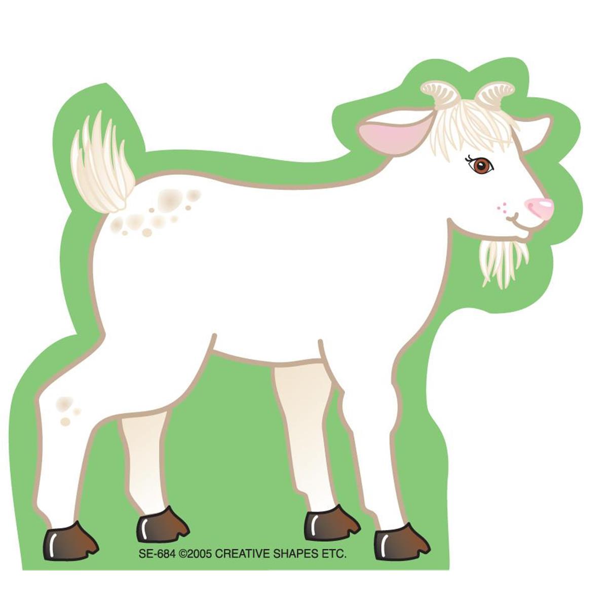 SE-0684 4.5 x 4 in. Mini Notepad, Goat & Kid - 35 Sheets per Pack