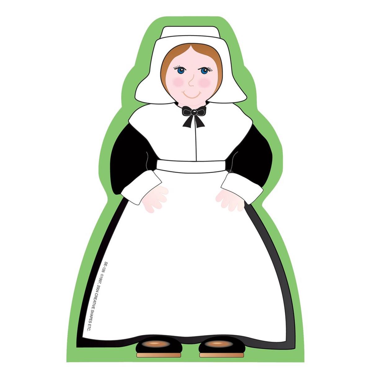 SE-0713 4.5 x 4 in. Mini Notepad, Pilgrim Girl - 35 Sheets per Pack