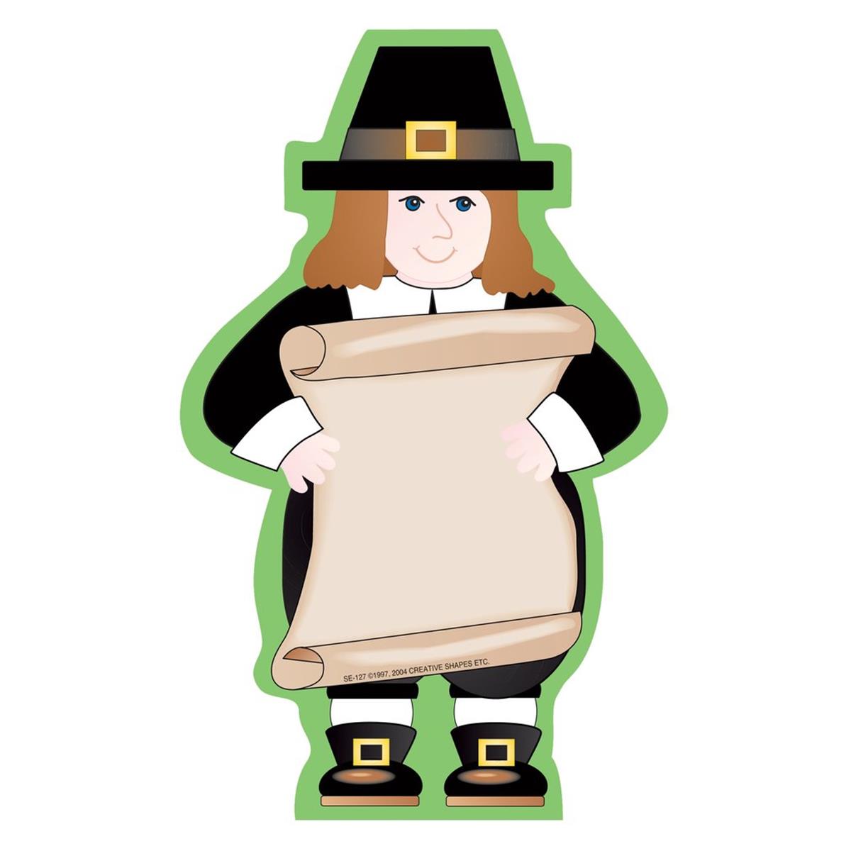 SE-0717 4.5 x 4 in. Mini Notepad, Pilgrim Boy - 35 Sheets per Pack