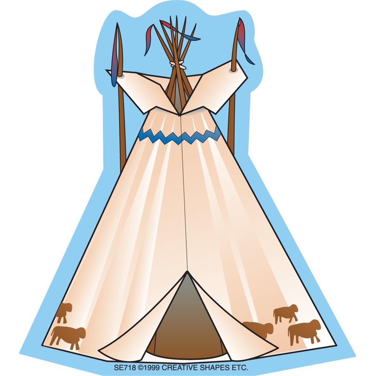 SE-0718 4.5 x 4 in. Mini Notepad, Teepee - 35 Sheets per Pack