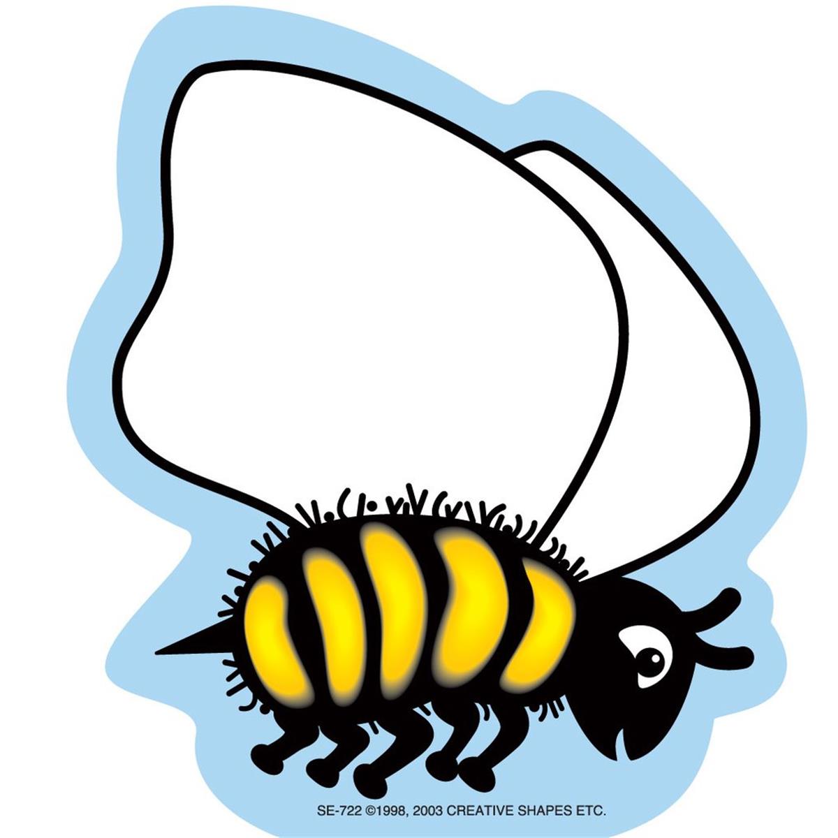 SE-0722 4.5 x 4 in. Mini Notepad, Bee - 35 Sheets per Pack