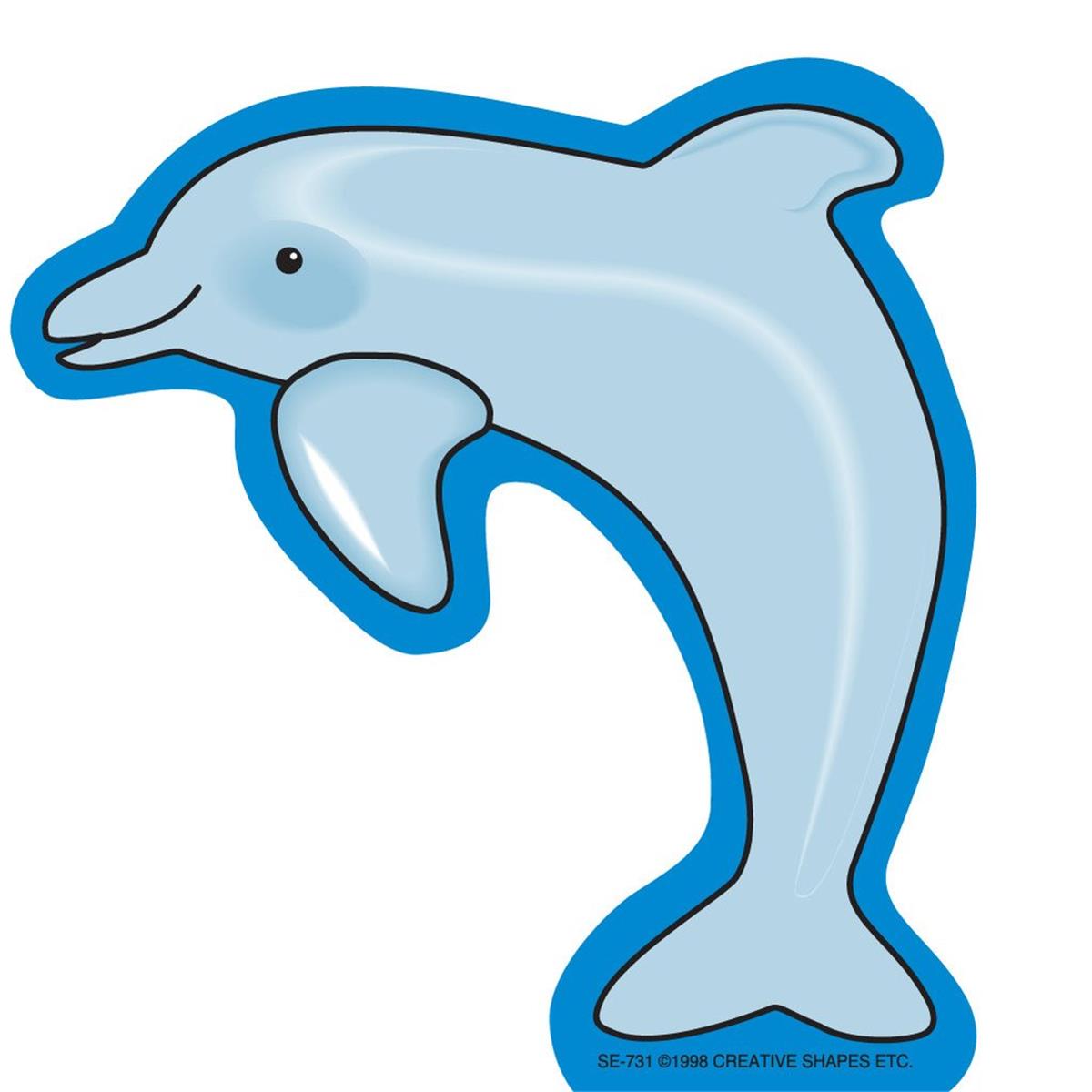 SE-0731 4.5 x 4 in. Mini Notepad, Dolphin - 35 Sheets per Pack
