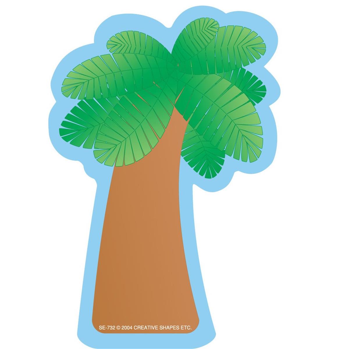 SE-0732 4.5 x 4 in. Mini Notepad, Palm Tree - 35 Sheets per Pack