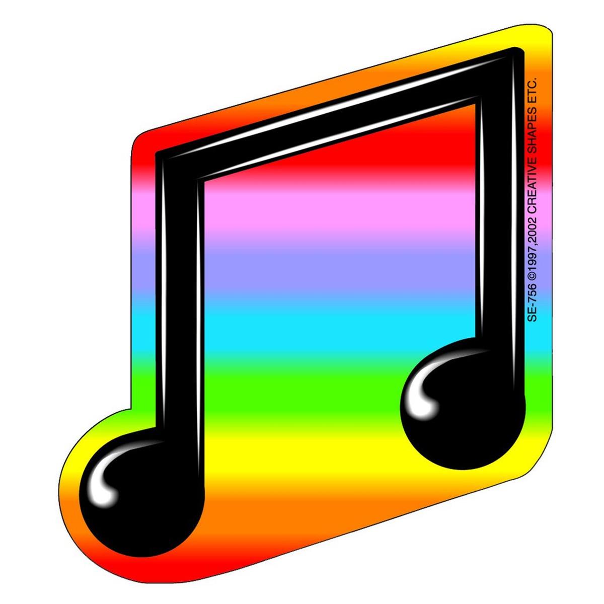 SE-0756 4.5 x 4 in. Mini Notepad, Music Note - 35 Sheets per Pack