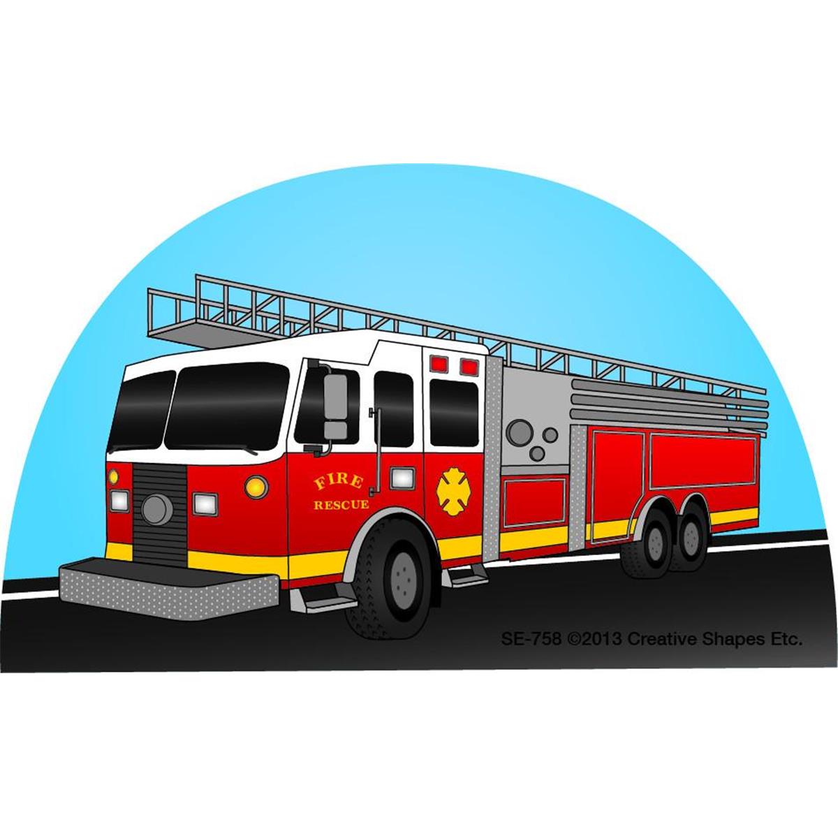 4.5 x 4 in. Mini Notepad, Fire Truck - 35 Sheets per Pack