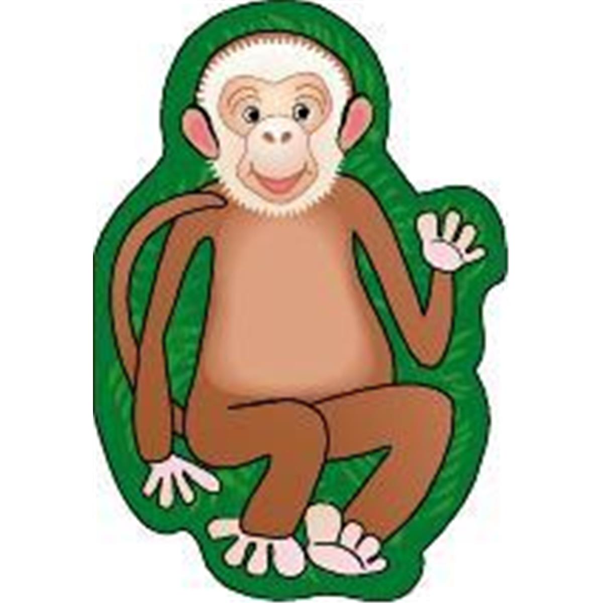 SE-0769 4.5 x 4 in. Mini Notepad, Monkey - 35 Sheets per Pack
